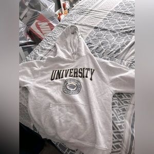 University hoodie